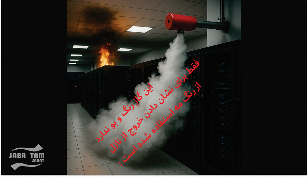 سیستم اطفای حریق گازی